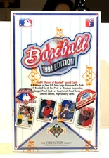 1991 Upper Deck Baseball Factory Sealed Box "Find the Nolan" Jordan SP1