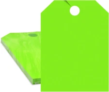 Versa Tags Car Mirror Hang Tags- Pack of 50 Blank Car Hang Tag- 8.5" X 11.5" Car