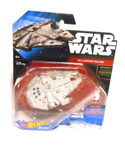 2015 Hot Wheels Star Wars Starship Millenium Falcon Vehicle Han Solo Navigator - Picture 1 of 4