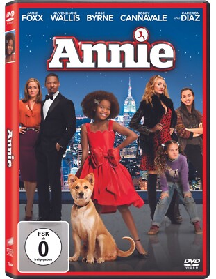 Annie (2014)[DVD/Neu/OVP] Star-besetztes Musical mit Jamie Foxx, Cameron Diaz