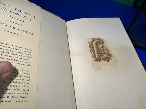 2 Volume biography of James Boswell, books, Earlier and Later years - 第 3/8 張圖片