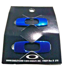 Oakley Replacement Icons for Batwolf Model Attachments Pair Team Blue New