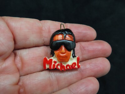 Vintage 1980's Whimsical ''Michael Jackson'' Hair Barrette