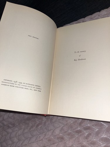 I Wanted to Be an Actress: The Autobiography of Katharine Cornell 1939 1st Print - Picture 10 of 12