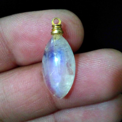 Attractive A+ Rainbow Moonstone Cabochon Drill Marquise 11.50 Crt Loose Gemstone