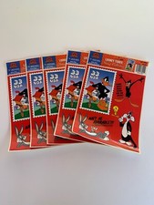 Looney Tunes Stamp Color-Cling 2000 From USPS Lot Of 5 Stamp Collection Window
