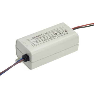 LED-Schaltnetzteil 5V 2600mA 13W IP42 APV-16-5 von MW Mean Well