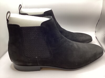 ALDO FLEX HERREN WILDLEDER CHELSEA STIEFEL BRANDNEU GRÖSSE 11UK 100 % Original SCHWARZ TU8