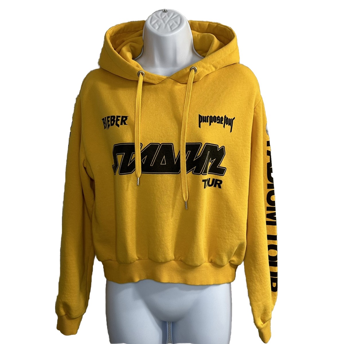 Crop Hoodie Felpe Justin Bieber H&m Sweatshirt Sudadera