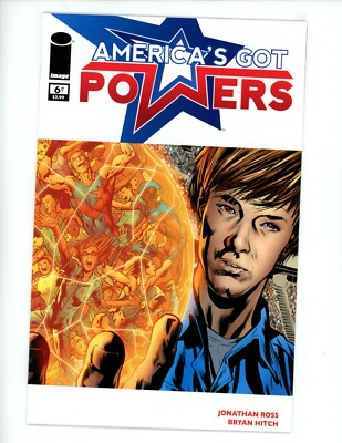 Americas Got Powers #6 NM 2013 Image Comic Jonathan Ross Comic Book Tommy Watts