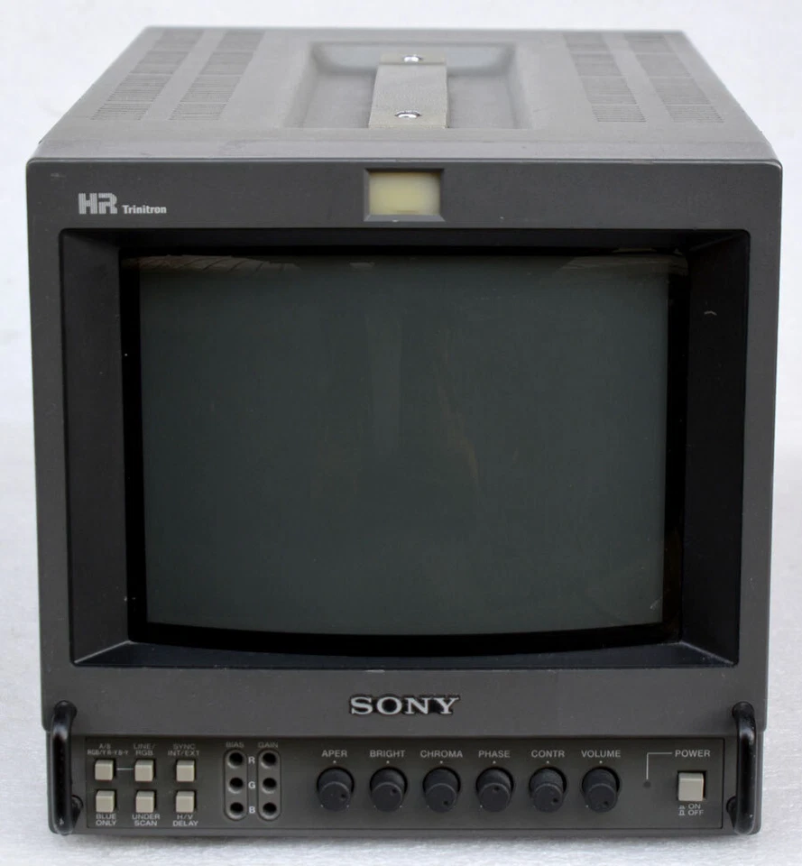 HR TRINITRON SONY PVM-9044QM 9" 22,9cm CRT MONITOR Y C RGB YUV 450 TV-Line M920 - Image 4 of 4