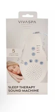 Vivaspa Sleep Therapy Sound Machine 5 Soothing Sounds With Timer