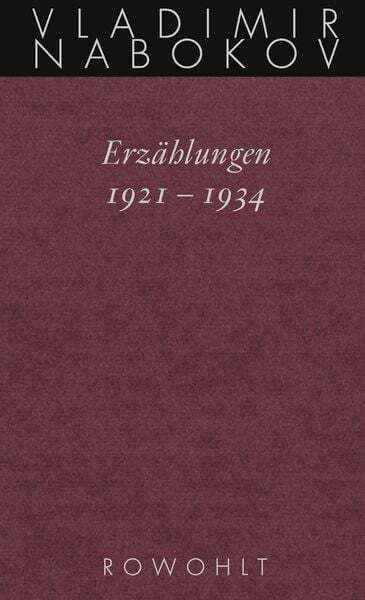 Thumbnail - Erzählungen 1921 - 1934