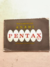OEM ASAHI PENTAX Film Camera Original Instruction Manual