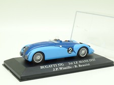 Ixo B 1/43 - Bugatti Type 57G Winner Le Mans 1937 - Wimille