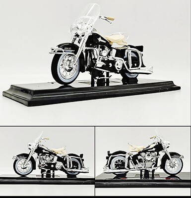 Maisto 1/18 Harley Davidson 1962 FLH Duo Clide Motorcycle Model