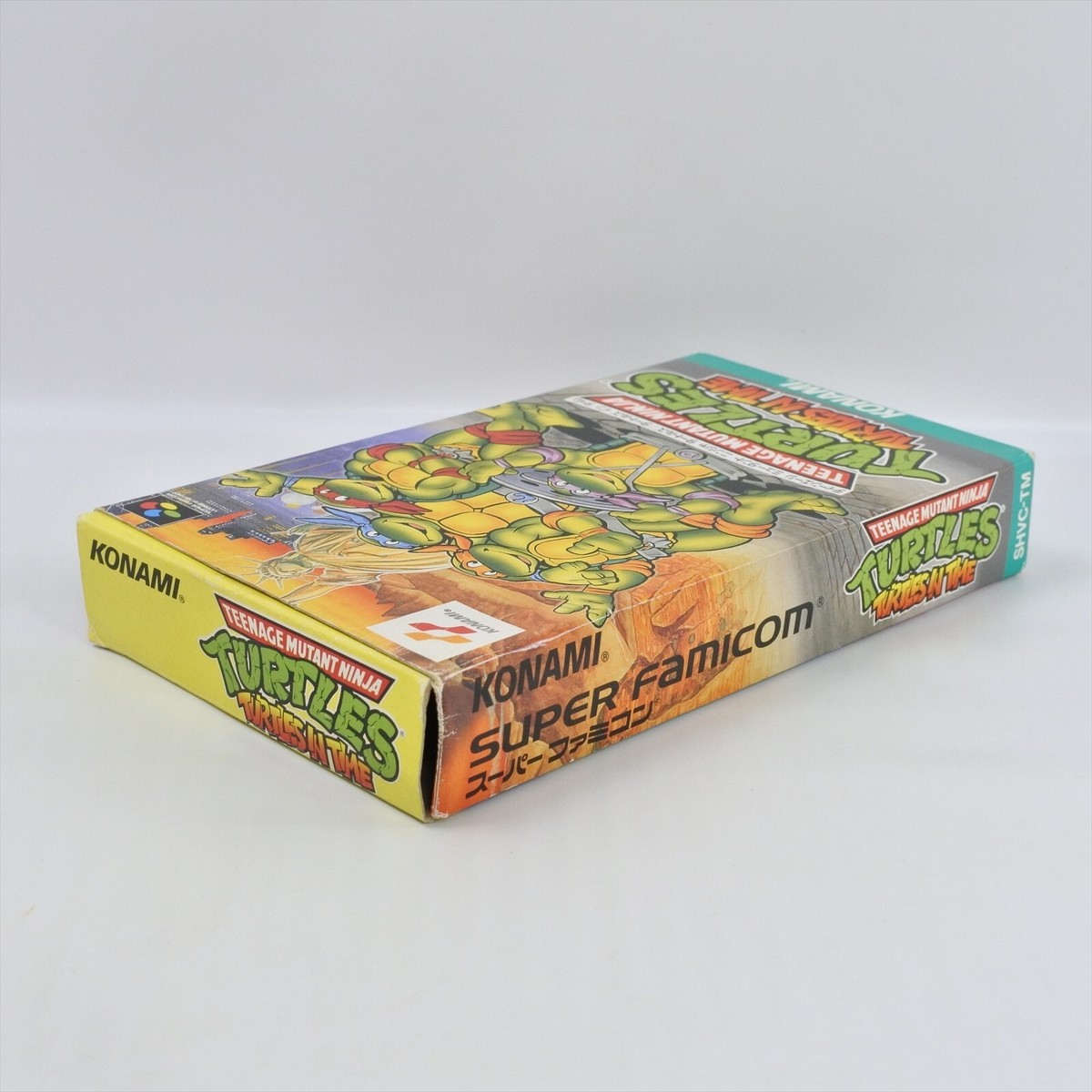 TURTLES IN TIME Teenage Mutant Super Famicom Nintendo 6384 sf | eBay