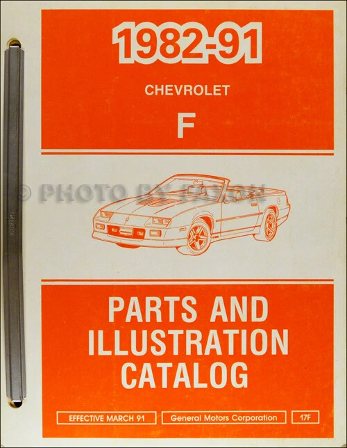 1990 clearance camaro parts