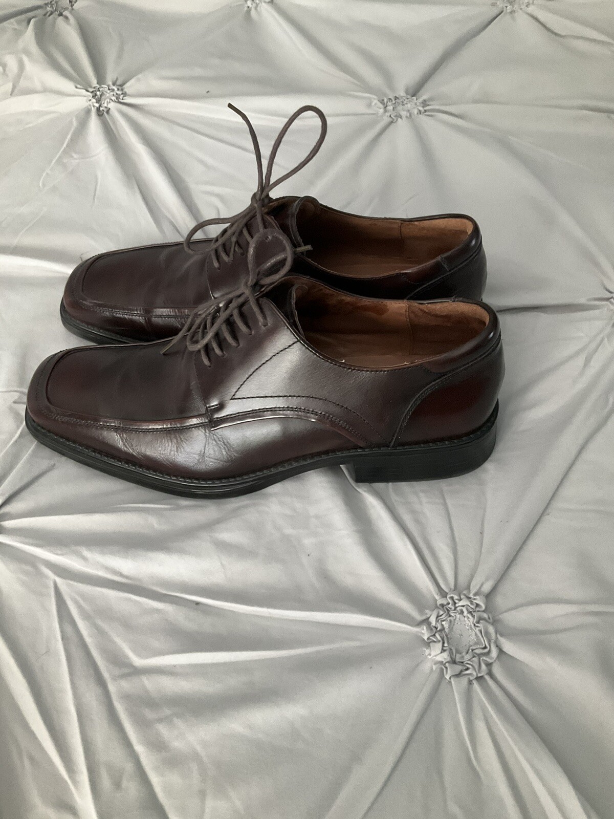 SAOLA Scarpe Oxford Uomo Georgia Brutini Marrone Taglia 10 M