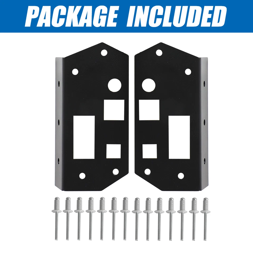 For OBS FORD Door Handle Reinforcement Plate Kit (1980-1997) F-Series & Bronco Foto 2 de 4