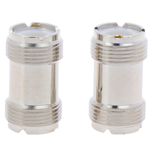 SO-239 UHF Female to Female RF Coax Cable Adapter Connector for PL-259 UHF ^Z8 - Zdjęcie 11 z 12