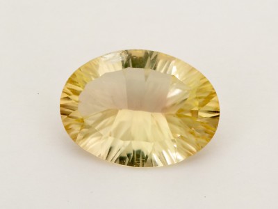 6.35ct Champagne Concave Oval Oregon Sunstone (ES1055)