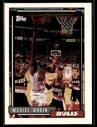 1992-93 Topps #141 Michael Jordan Bulls Basketball Card 2002U