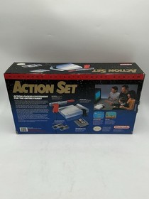 NES Nintendo Entertainment System Action Set - Missing Parts - not tested