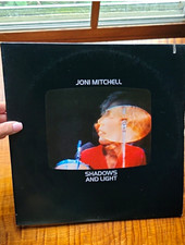 Joni Mitchell - Shadows and Light 1980 Asylum 12" Black Vinyl Live Double LP