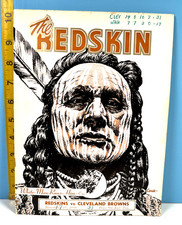🔥 WASHINGTON REDSKINS v BROWNS 11/15/59 Pro Football Program HIGH GRADE!🔥