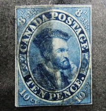 nystamps Canada Stamp # 7 Used $1750 J9x004