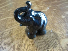 rare Dickota or Rosemeade solid pottery elephant  North Dakota N.D.