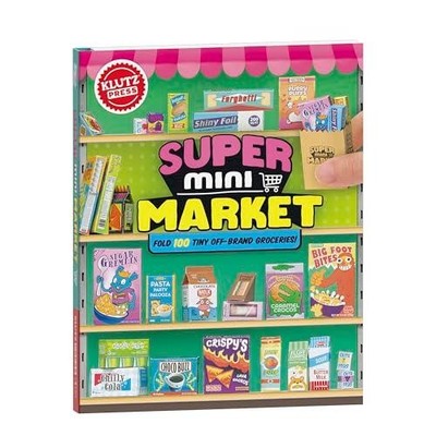Super Mini Market by Klutz Press   Hardcover