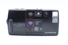  Near Mint Olympus AF-1 TWIN QD Point  Shoot 35mm Film Camera With Strap Japan