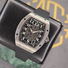 RICHARD MILLE RM 67-01 EXTRA FLAT TITANIUM AUTO WINDING 39MM B&P 3