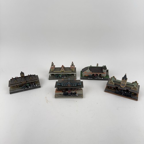 Danbury Mint Tenafly, Lockport, Conway & San Diego Bahnhöfe