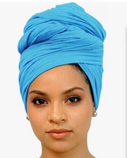 Head Wraps for Black Women Stretch Head Scarf Long African Hair Wraps Turban Hea