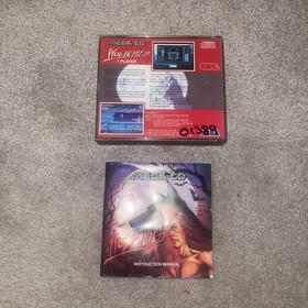 SEGA MEGA CD NIGHT TRAP ⭐⭐ BOXED COMPLETE  MANUAL RARE GAME ⭐⭐ & wolf child 