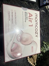 Momcozy Air 1 Ultra-Slim Double Electric Breast Pump Pink Hands-Free Wireless