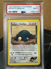 Pokémon TCG Rocket Snorlax 33 Gym Hero’s PSA 8