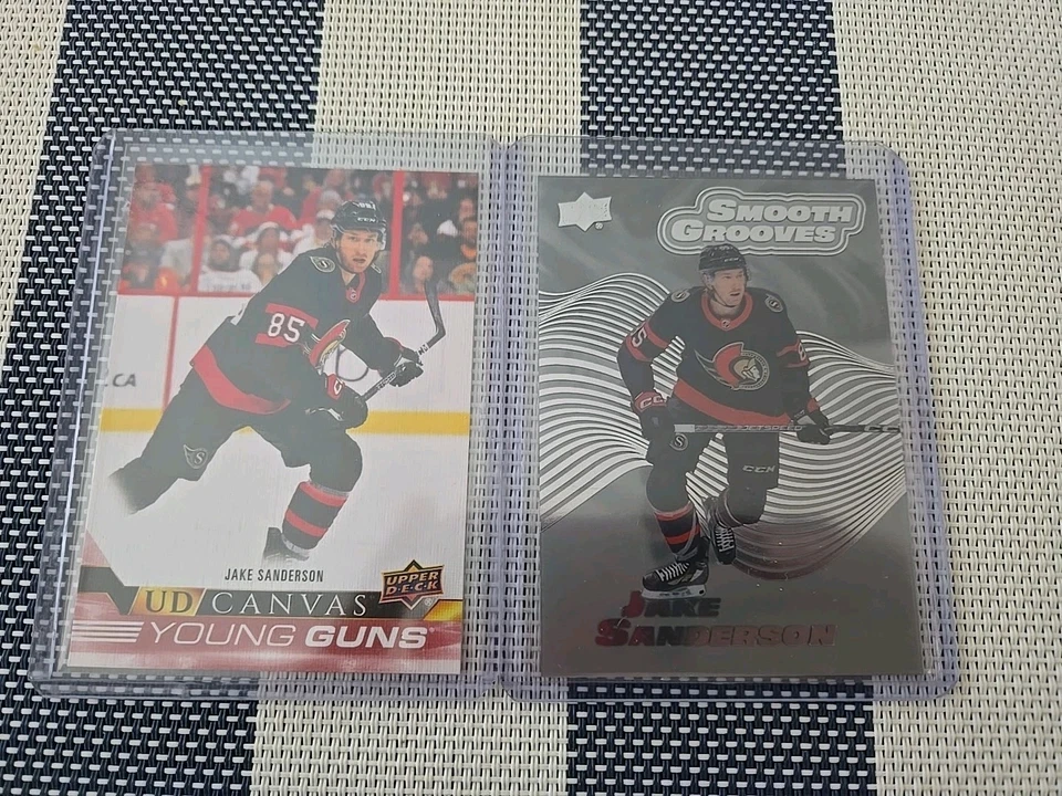 Senators Young Guns rookie lot Of 6; Sanderson, Pinto, Merilainen; 2021-22, 23 - Image 4 of 4