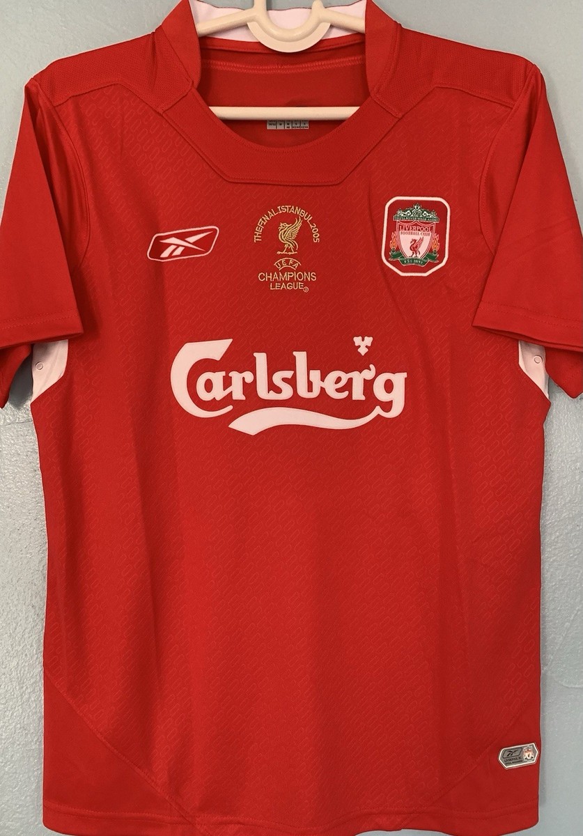 Steven Gerrard Signed Autographed Liverpool 2004/05 Home Jersey