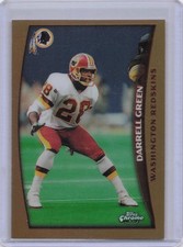 1998 Topps Chrome Darrell Green Refractor #114 Redskins