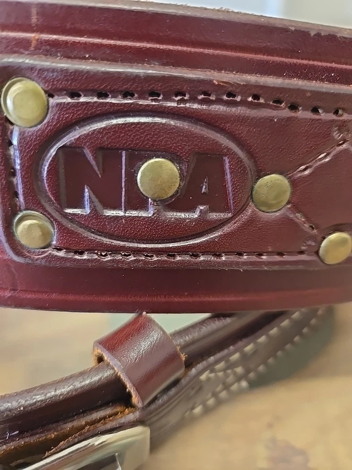 Triple K 114-15 Cheyenne Western Holster 7 1/2" RH NRA Leather Belt - Image 4 of 4