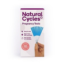 Natural Cycles Pregnancy Test Strips 10 Count - Fast hCG Results White