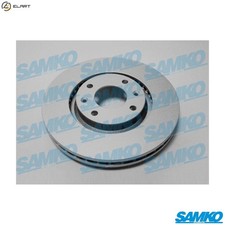 2x BRAKE DISC P1003VR FOR PEUGEOT PARTNER/Box/Body/MPV/TEPEE/ESCAPADE/URBANA