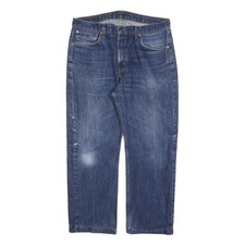 Jeans LEVI'S 751 Para Hombre Azul Relajado Recto Denim Mediano W36 L27 Estilo Clásico