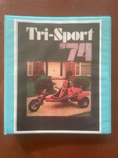 Vintage 1974 Alsport Tri-Sport 3-Wheeler Owner's Manual Covers All Models 