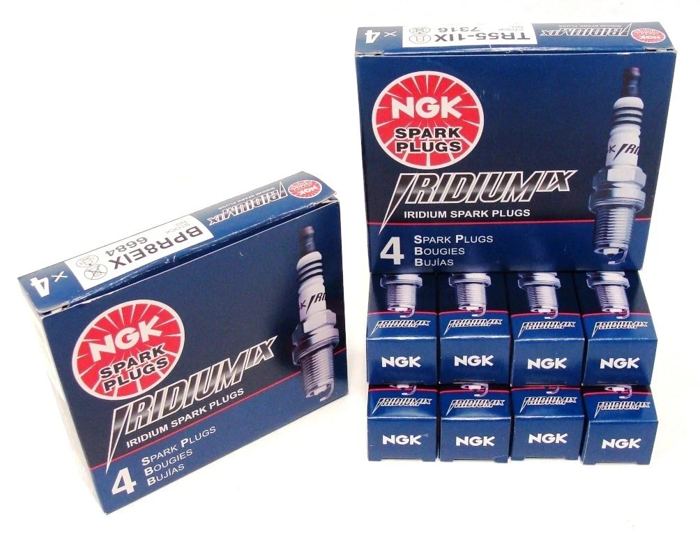 NGK IRIDIUM IX Iridium Spark Plugs LKR7AIX 93911 Set of 8