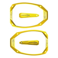 Seizmik Photon UTV Side View Mirror Trim Kit Yellow